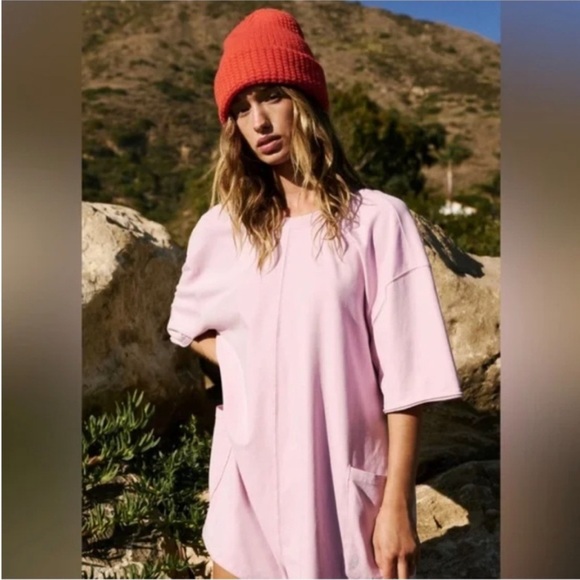 NWOT Free People Hot Shot tee romper - Picture 2 of 4